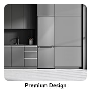 LG Réfrigérateur LG, congélateur en bas, capacité 344 litres, premium design , GW-B459FS6W, thumbnail 9